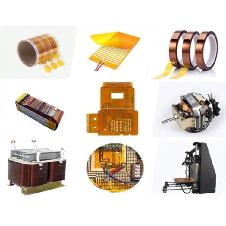 Free Sample High Temperature Polyimide Film Tape Die Cutting Polyimide Adhesive Tape