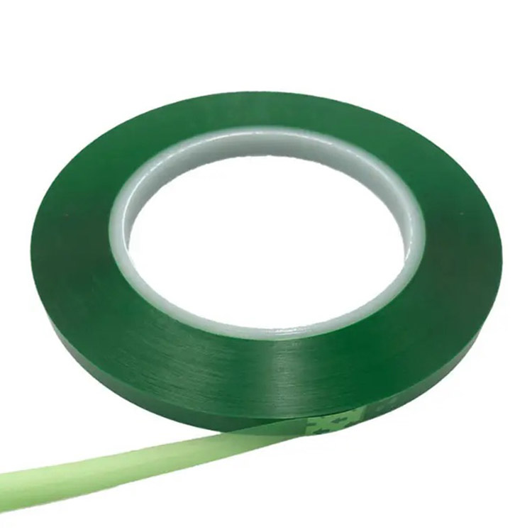 China High Temperature Green Polyester Film PET Heat Tape For Sublimation 3D Printing Powder coating PCB Masking