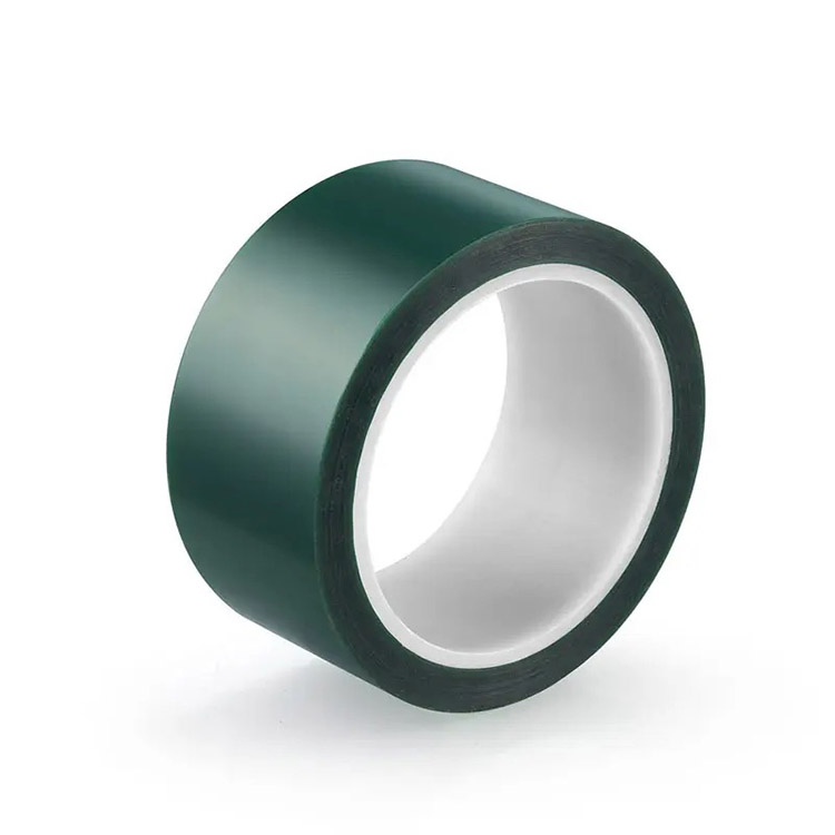 Silicone PET Tape resist temperature 180-200 degree for transformer ,Power supply , powder coating in stock Polyester tape