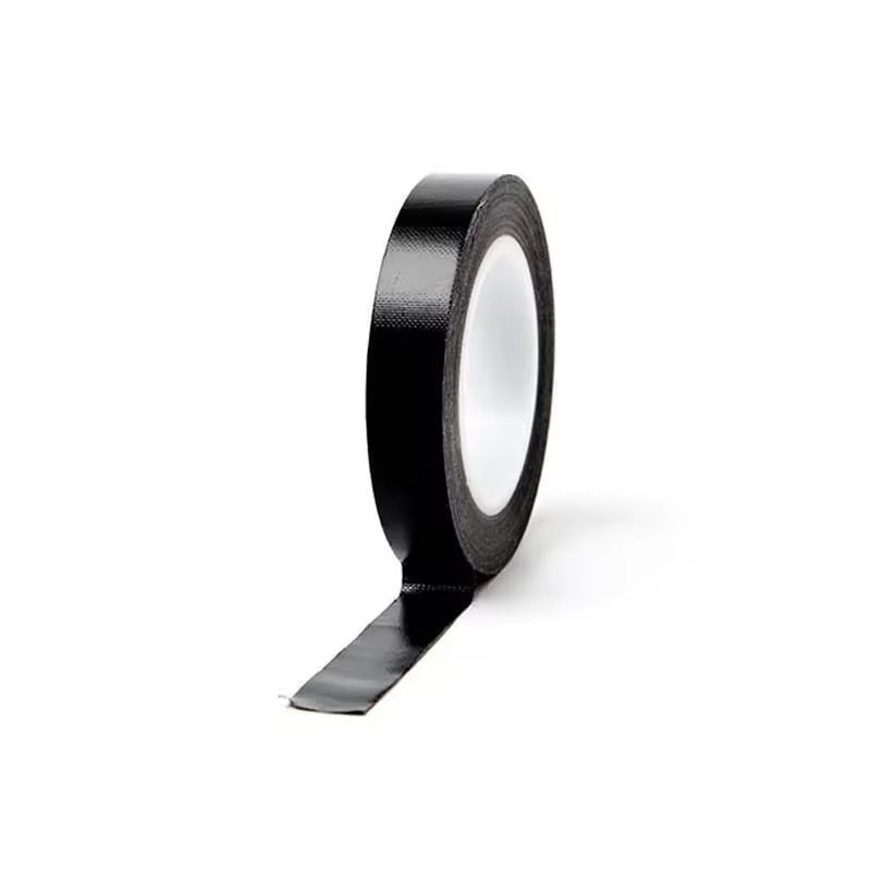 Black Heat Resistant Sealer Anti Sticky Sealing PTFE Coated Fiberglass Glass Cloth with Silicone Glue Self Adhesive Tape