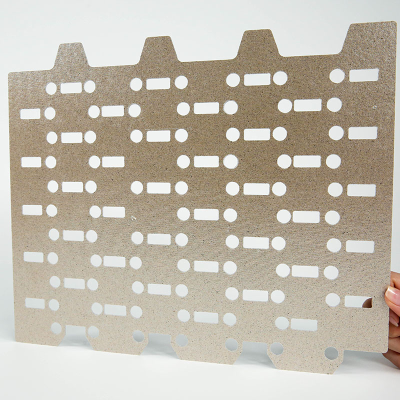 Export Hard High Temperature Mica Sheet Insulation Insulation Plate Mica Gasket Flexible Mica