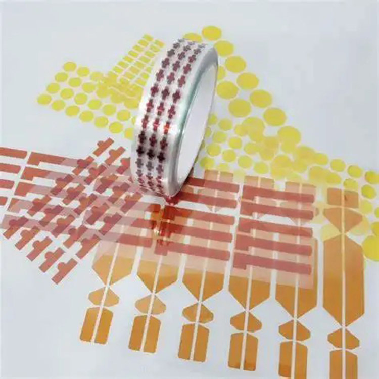 Single Sided Pi Film Tape Gold Finger Polyimide Film Silicone Adhesive Heat Resistant Tape